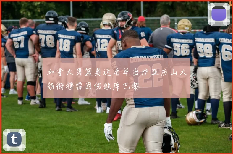 加拿大男篮奥运名单出炉亚历山大领衔穆雷因伤缺席巴黎