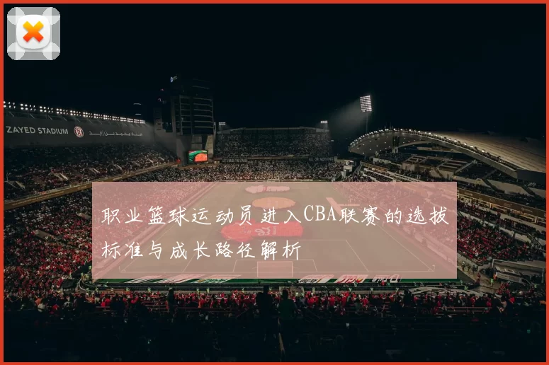 职业篮球运动员进入CBA联赛的选拔标准与成长路径解析