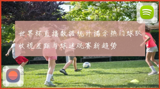 世界杯直播数据统计揭示热门球队收视差距与球迷观赛新趋势